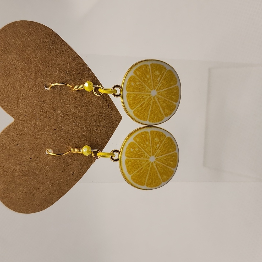 Lemon Slices Earrings